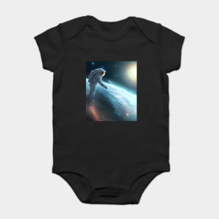 Moon Spaceman Astronaut Baby Bodysuit